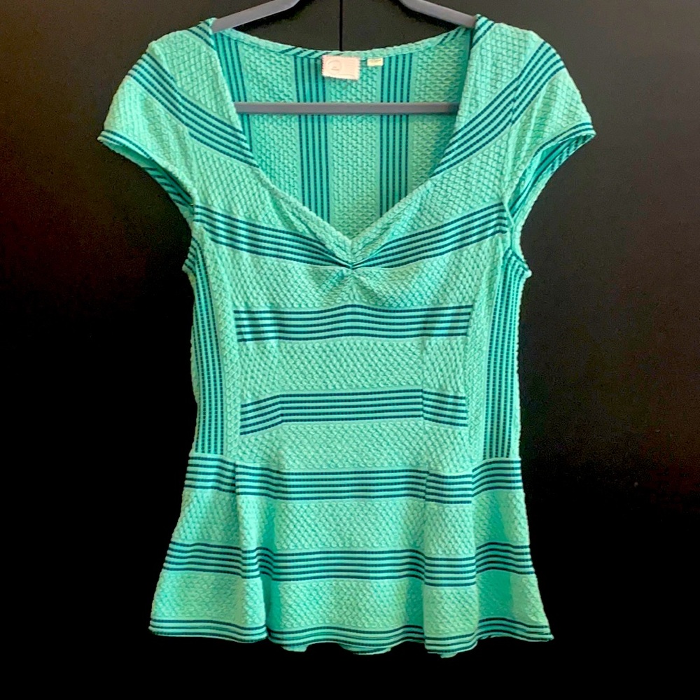 Anthropologie Peplum Top